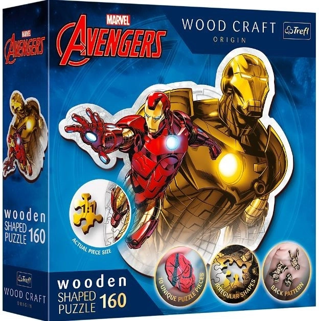 Medinės dėlionės MARVEL Heroes 160 dalių
