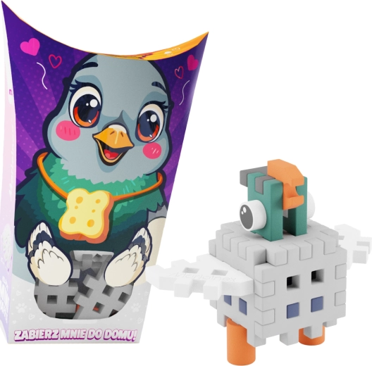 Konstruktorius Mini Waffle Pocket Pets – balandis