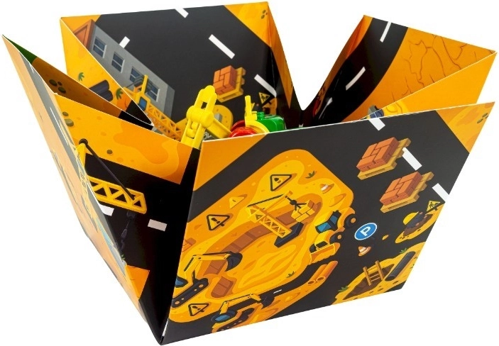A box that turns into a play mat