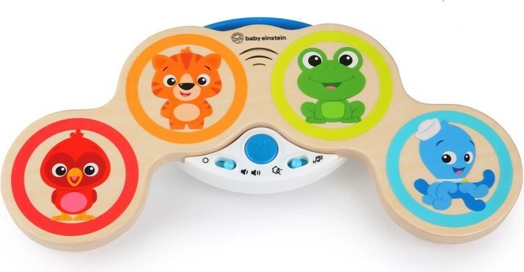 Baby Einstein mediniai muzikiniai būgnai Magic Touch nuo Hape