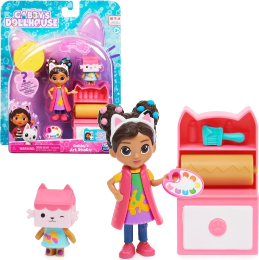 Gabby's Dollhouse (Gabi stebuklingas namelis) – tapybos studija su figūrėlėmis
