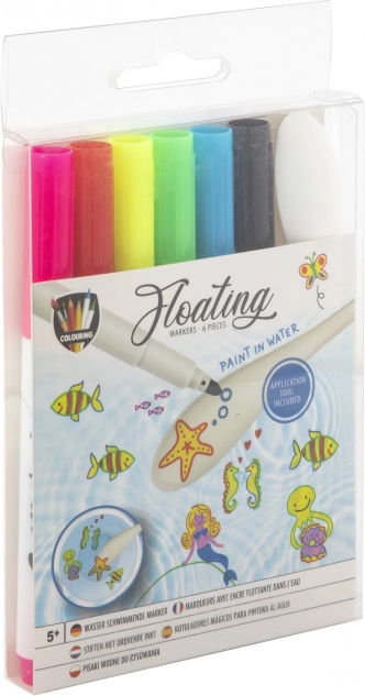 Plaukiojančių flomasterių rinkinys