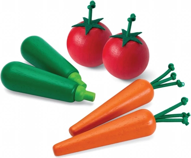 PlanToys šviežių daržovių rinkinys