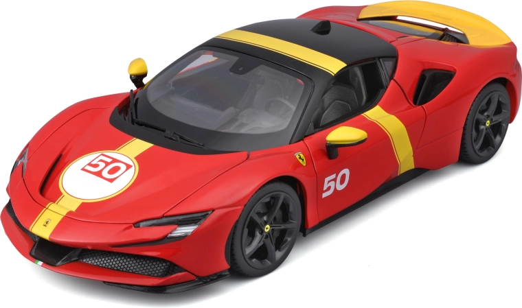 Bburago model 1:18 Ferrari SF90 Stradale Assetto Fiorano – red