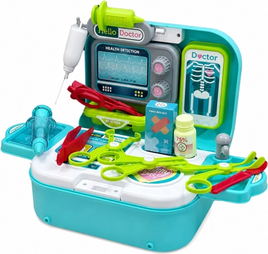 2-in-1: suitcase and portable clinic