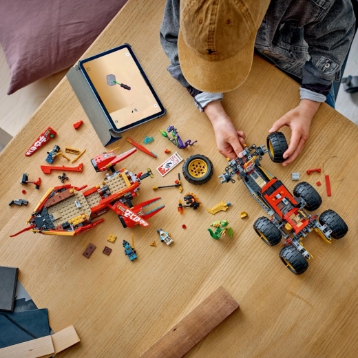 Konstravimas su LEGO Builder ir 3D instrukcija