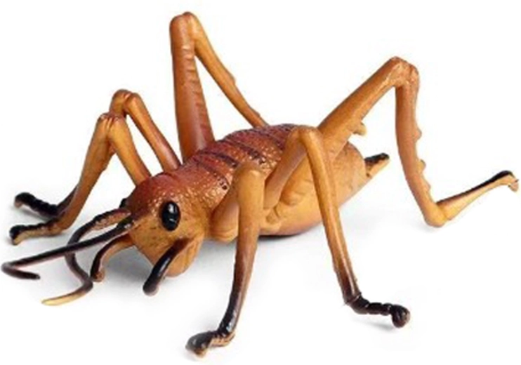 Plastikinis svirplys 10 cm