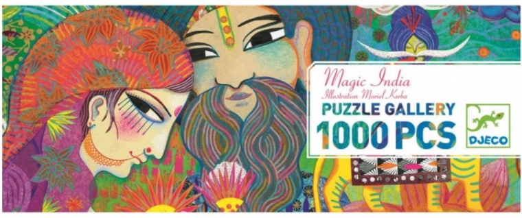 Dėlionė „Magiškoji Indija“ – 1000 detalių