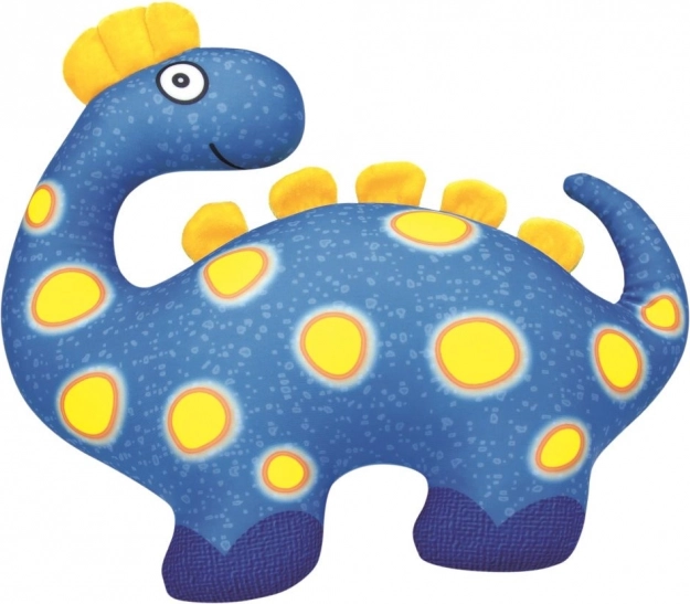 Blue plush dinosaur 33 cm