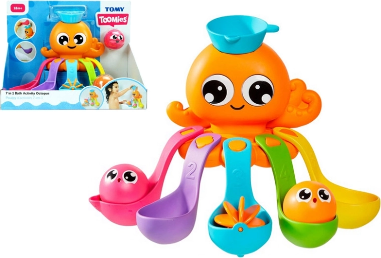 Tomy Toomies Bath Octopus 7-in-1