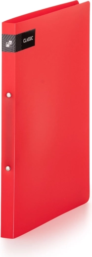 A4 Binder with Two-Ring Mechanism Classic Red