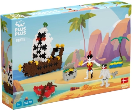 Plus-Plus kūrybinis rinkinys Piratai – 360 vnt.