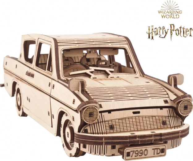 3D medinė mechaninė dėlionė Harry Potter Skraidantis Ford Anglia