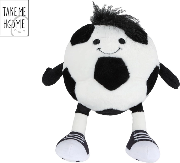 Pliušinis futbolo kamuolys 25 cm Take Me Home