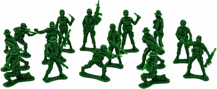 Two colors for easy team division