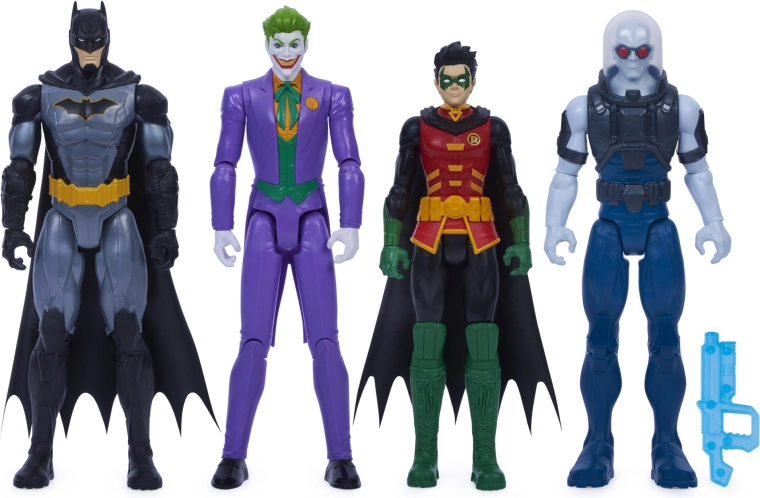 Keturi ikoniški veikėjai vienoje pakuotėje