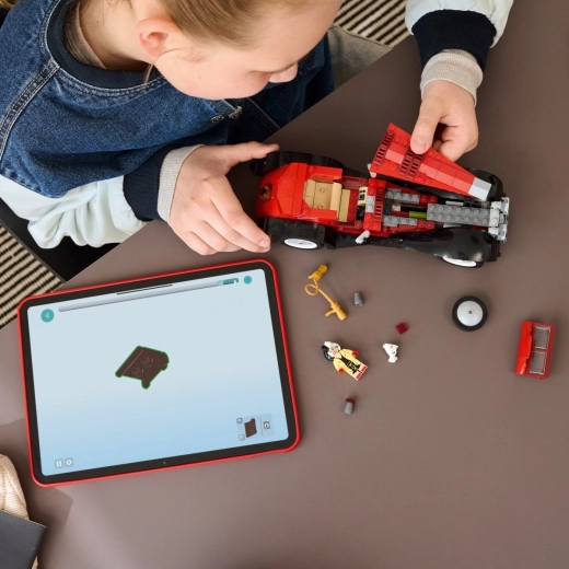 Intuityvus konstravimas su LEGO Builder programėle