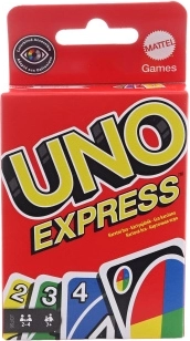 UNO Express – greitas kortų žaidimas kelionėms