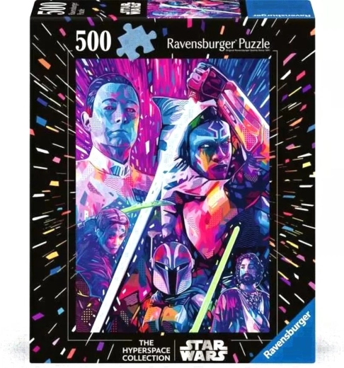 Ravensburger dėlionė Star Wars hyperspace: Ahsoka XXL 500 detalių