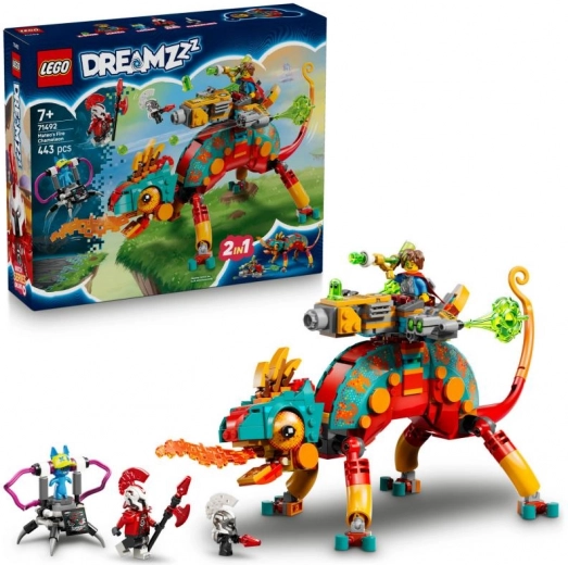 LEGO® DREAMZzz™ 71492 Mateo ir jo ugninis chameleonas