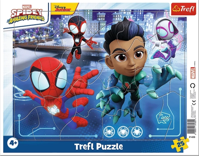 Puzzle Spiderman Spider Jump 25 pieces