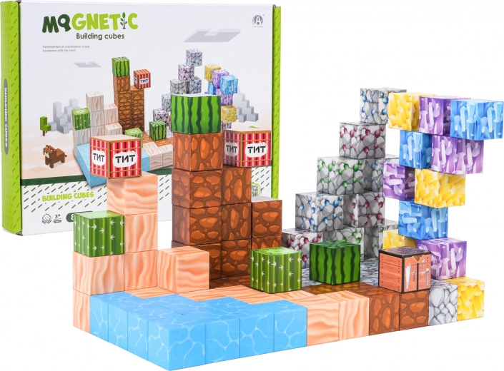 3D magnetinis konstruktorius – 88 vnt.