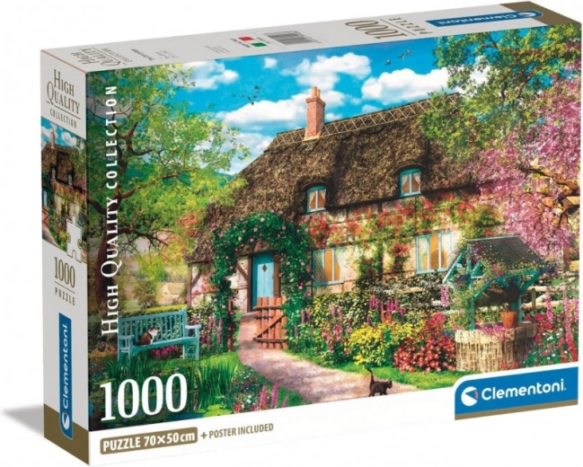 Dėlionė 1000 detalių Compact „Senas namelis“
