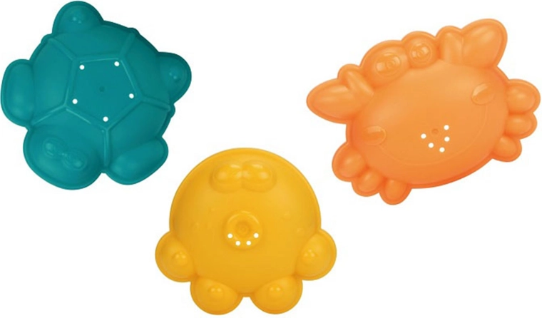 Molds with sea-themed designs