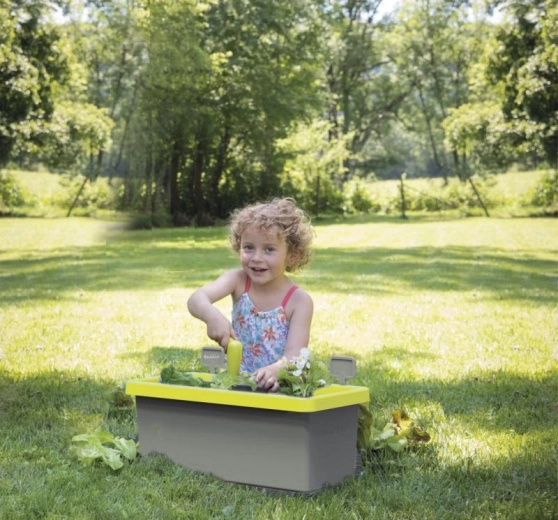 Learning through play: a first herb garden