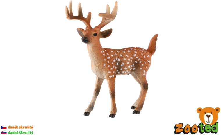 Zooted Fallow Deer – figure 12 cm