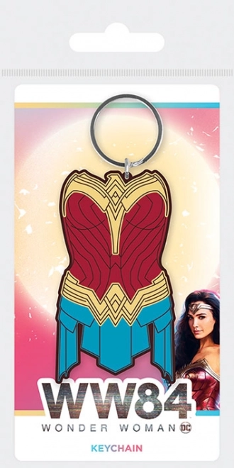 Guminis raktų pakabukas „Wonder Woman“