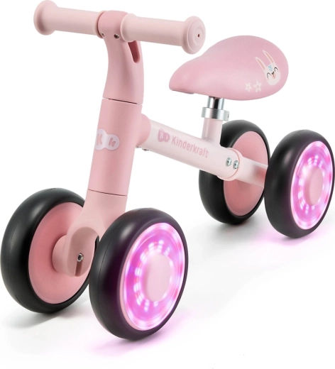 Kinderkraft balansinis paspirtukas Cutie Flash Pink