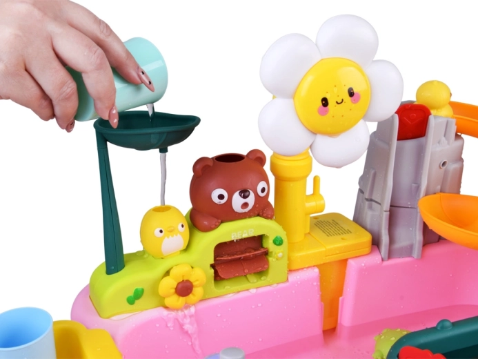 Čiuožykla, kaskados ir besisukantys ratukai