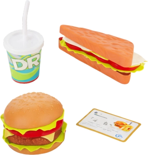FAST FOOD priedai teminiam žaidimui