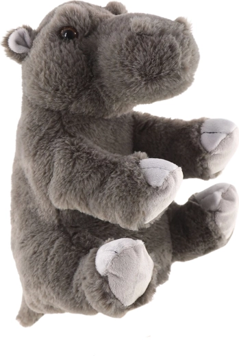 Pirštininė lėlė begemotas 23 cm, pliušinė