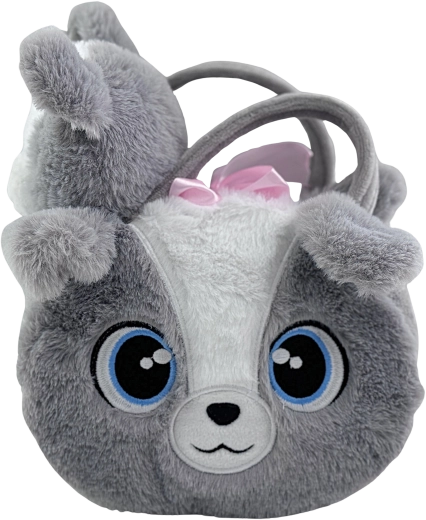 Plush Handbag with Dog Dante