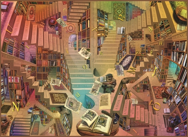 Puzzle Library 1000 pieces by Anatolian