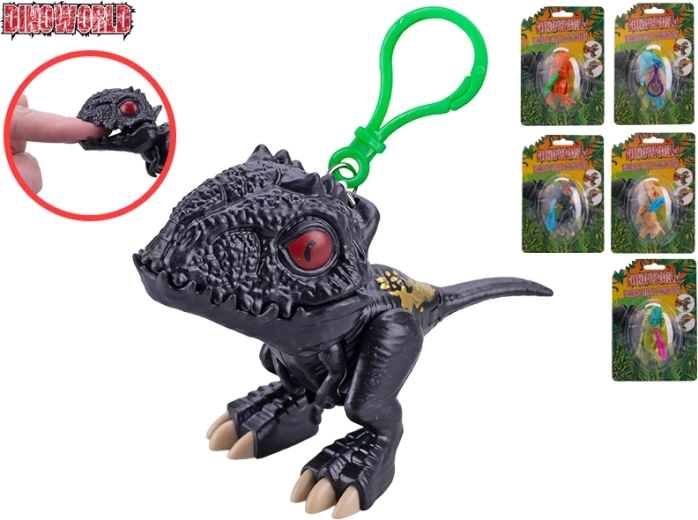 Raktų pakabukas Dinoworld dinozauras, 9 cm