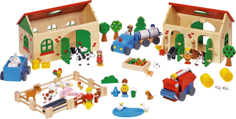 Medinis ūkis My Farm – žaidimų rinkinys 71 dalių