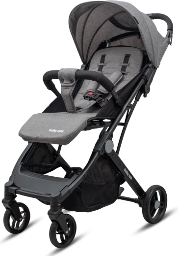 Sportinis vežimėlis Baby Mix Bimelo itin lengvas – Pilkas