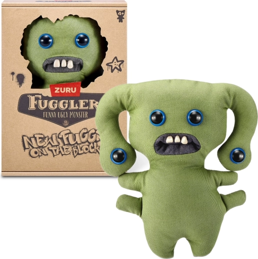 Spin Master Fuggler plush monster Foolish four eyes 22 cm