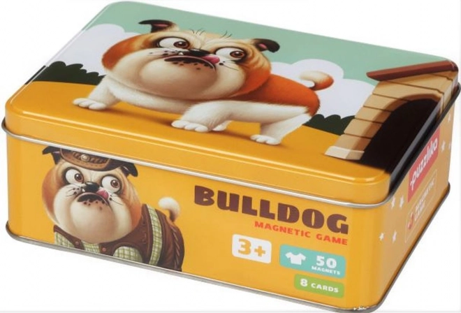 Puzzlika buldogėlis – magnetinis žaidimas vaikams