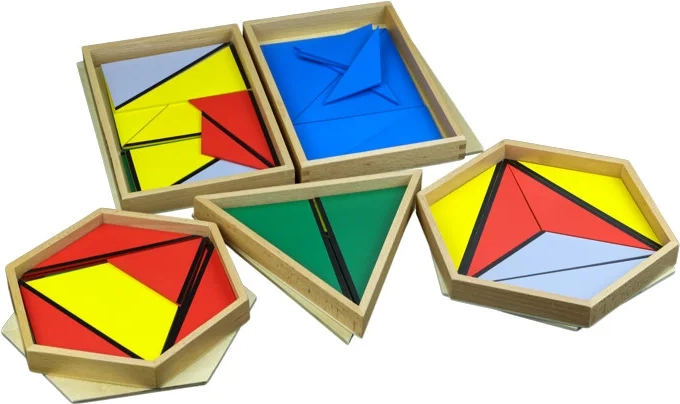 Moyo Montessori konstrukciniai trikampiai