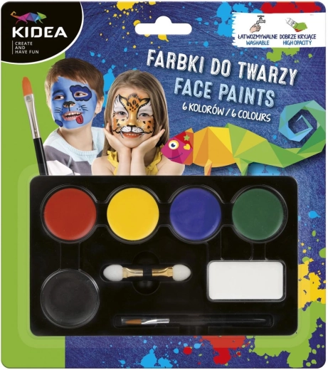 Kidea veido dažų rinkinys – 1 vnt.