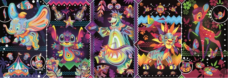 Panoraminė dėlionė Disney džiaugsmas 1000 dalių