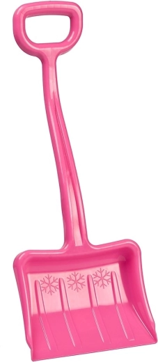 Baby Mix Ergo 70 cm kids snow shovel, pink