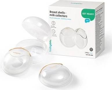 BABYONO breast milk collectors, set of 2