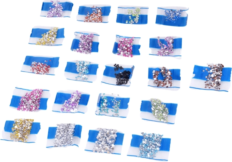 Spindintys akmenėliai daugelyje spalvų