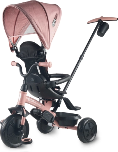 Canopy and comfortable parent steering