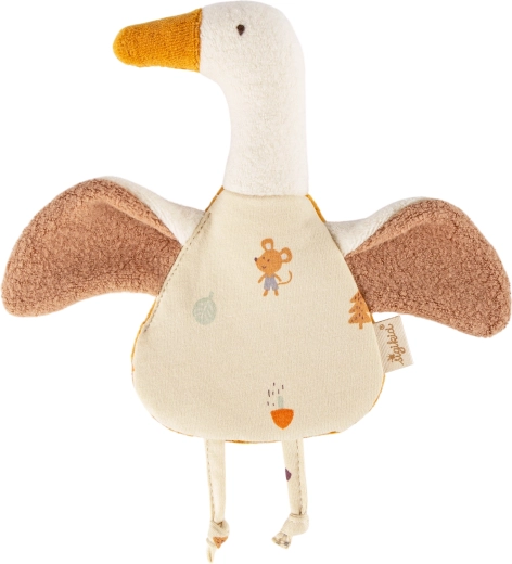 Sigikid first cuddle comforter – goose crinkle toy for babies